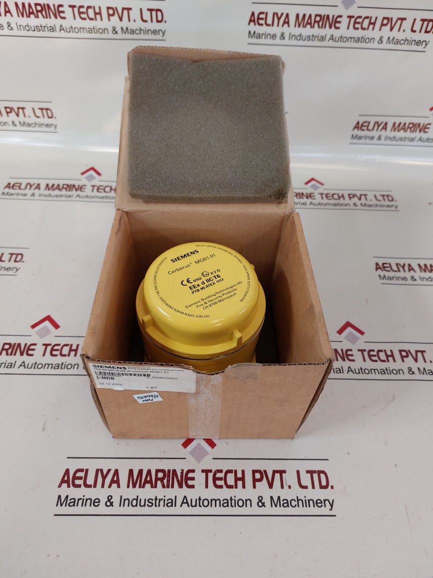 Siemens Cerberus Mg61-01 Detector Housing Aluminium