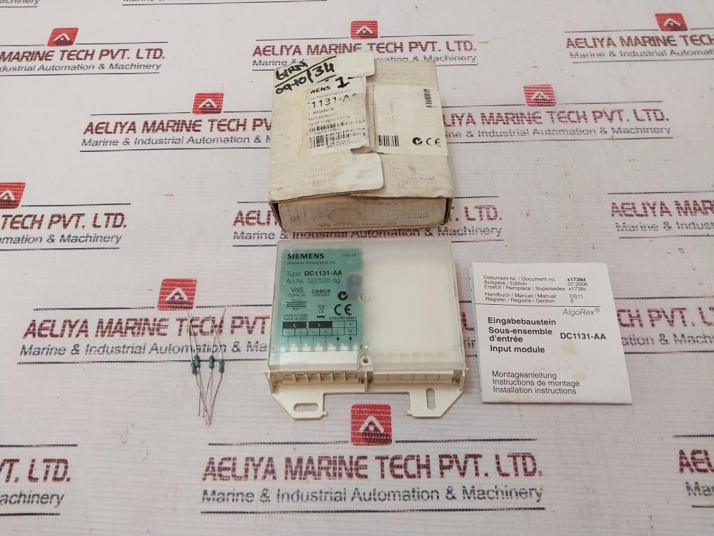 Siemens Dc1131-aa Input Module 100350575