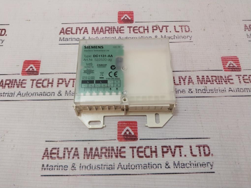 Siemens Dc1131-aa Input Module 100350575
