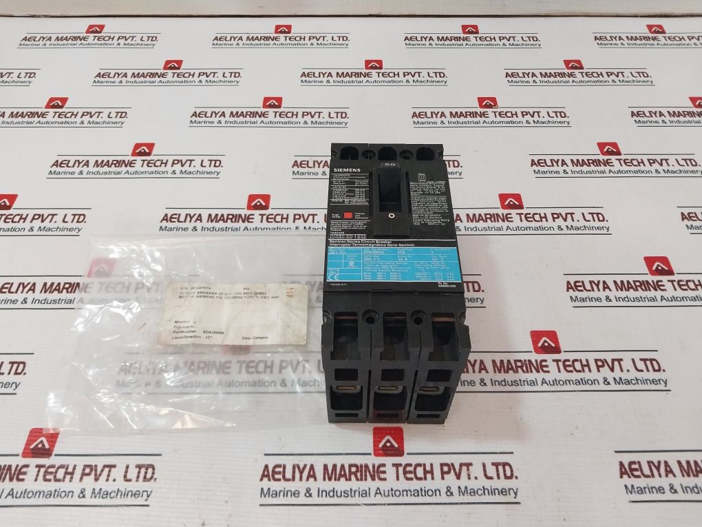 Siemens Ed63B050 3Pole Circuit Breaker Ed6