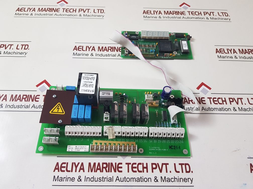 Siemens G26004-a2105-p100-2 Cpu Platine Board G26004-a2105-p100-1