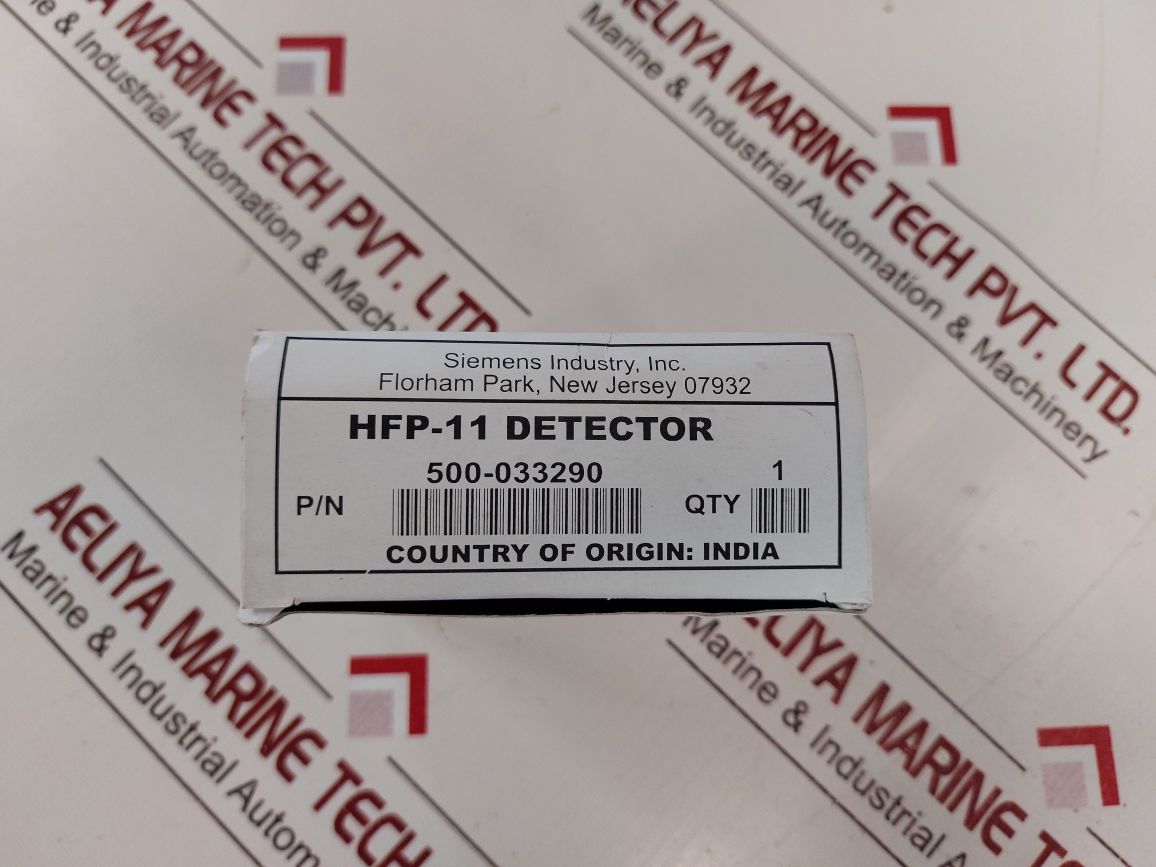 Siemens Hfp-11 Smoke Detector 500-033290