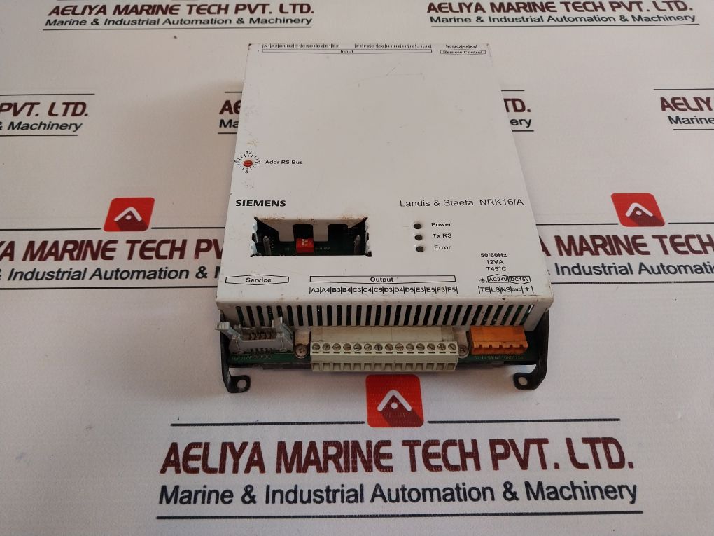 Siemens Landis & Staefa Nrk16/A Remote Control Application Controller 50/60Hz