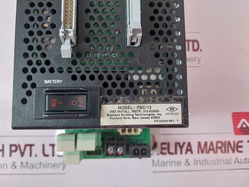 Siemens Psc-12 Power Supply And Battery Charger