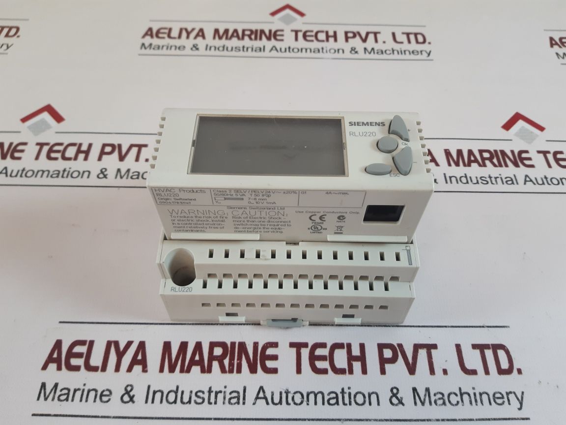 Siemens Rlu220 Universal Regulator