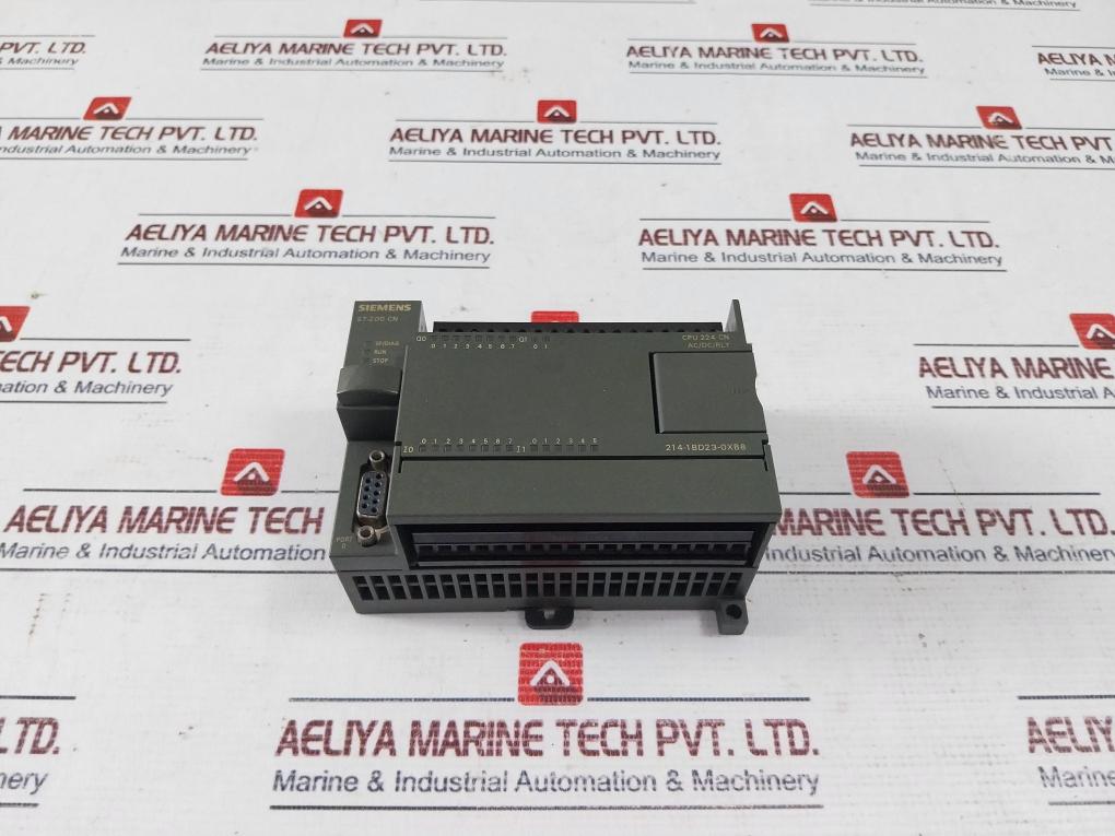 Siemens S7-200Cn 6Es7 214-1Bd23-0Xb8 Compact Unit 85-264 Vac Supply