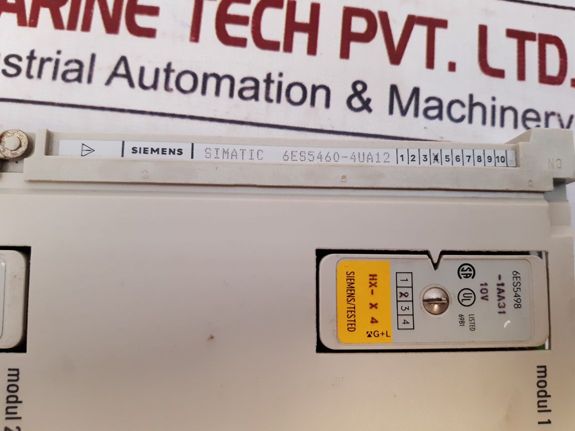 Siemens Simatic 6Es5460-4Ua12 Analog Input Module Gwk X30