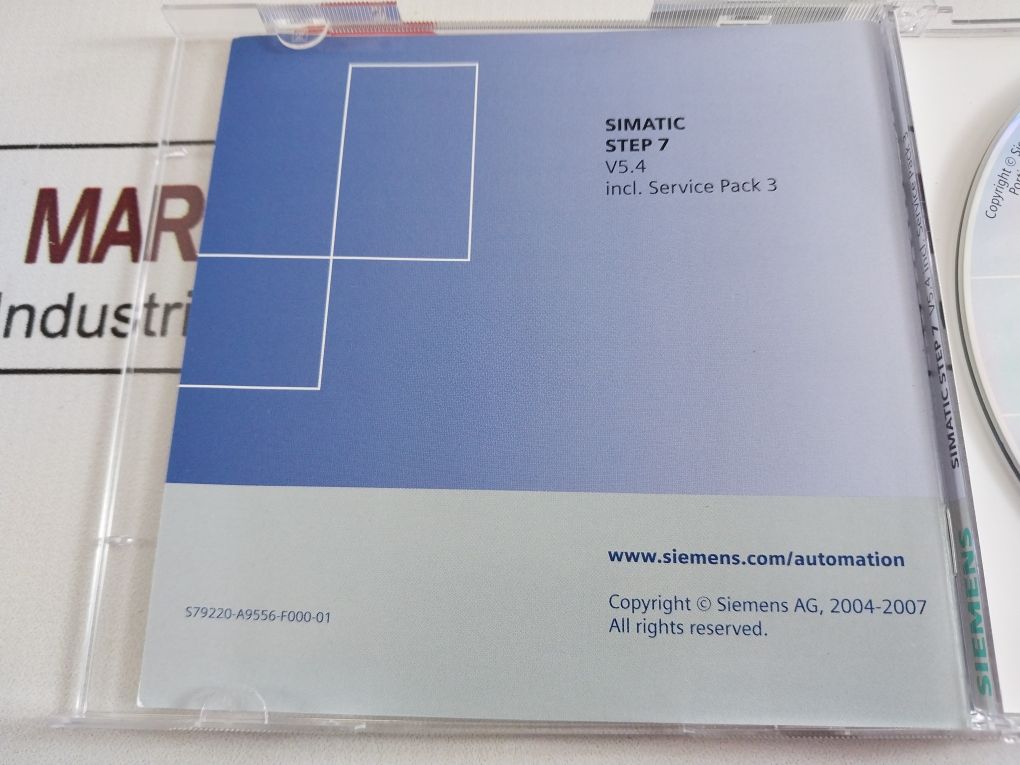 Siemens 6Es7810-4Cc07-0Ye5 Compact Disc Step 7 V5.4