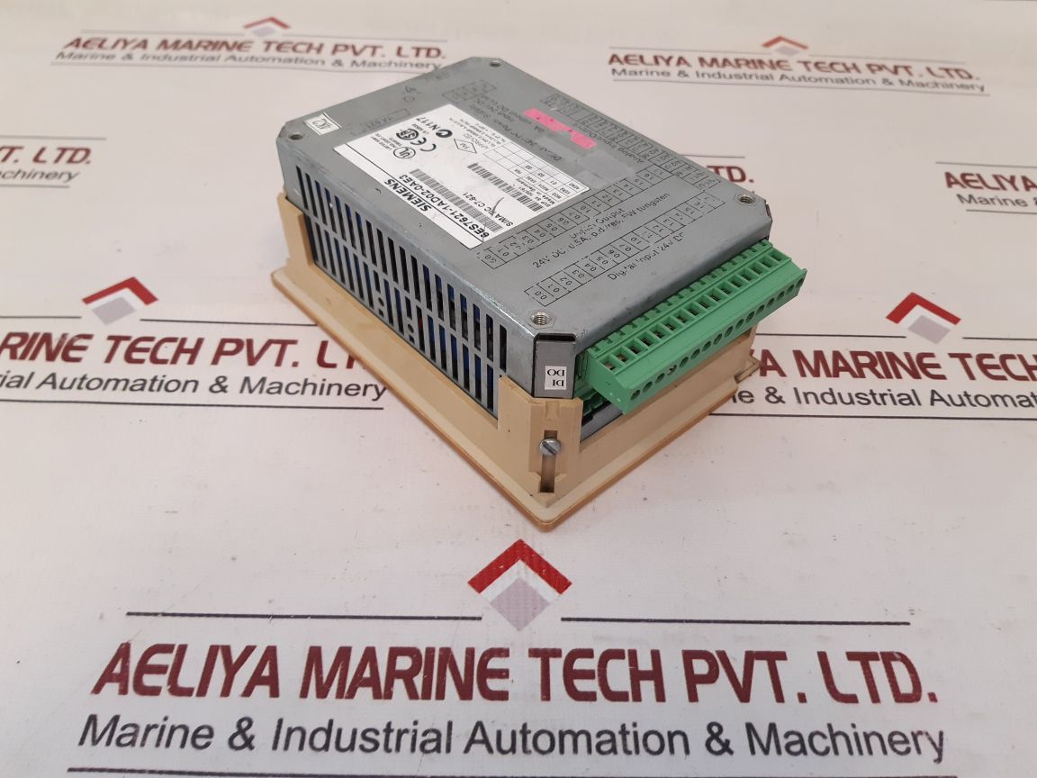 Siemens simatic c7-621 6es7621-1ad02-0ae3 compact interface unit operator panel