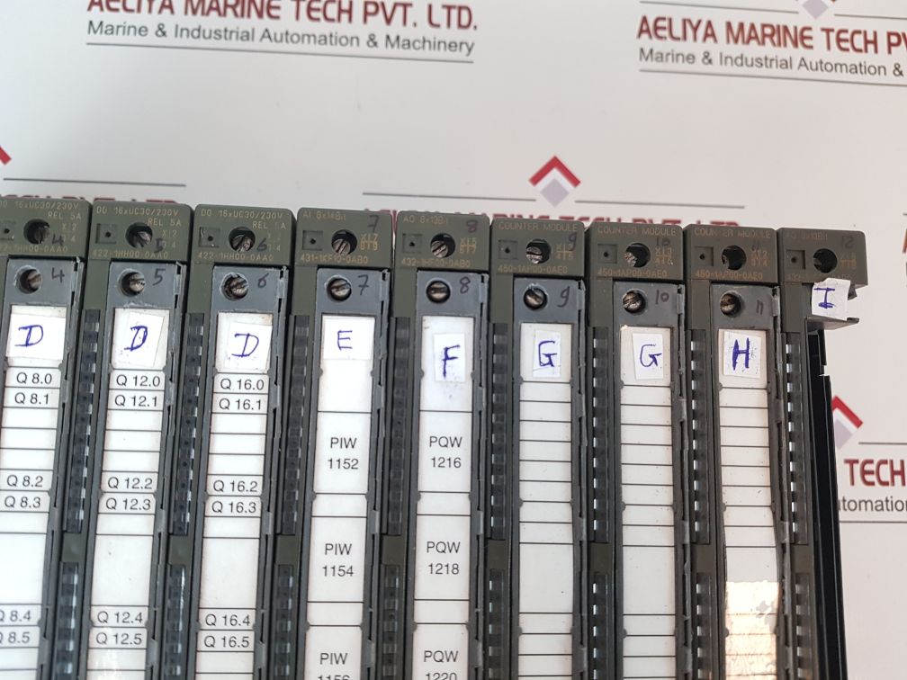 Siemens 6Es7 405-0Ka01-0Aa0,416-3Er05-0Ab0,421-1Bl01-0Aa0,422-1Hh00-0Aa0,431-1Kf10-0Ab0 Plc Rack