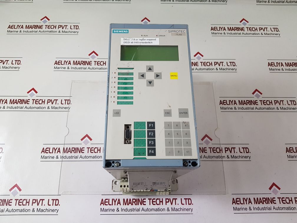 Siemens siprotec 7sj62 overcurrent protection control 7sj6211-5be20-3fe0/ee