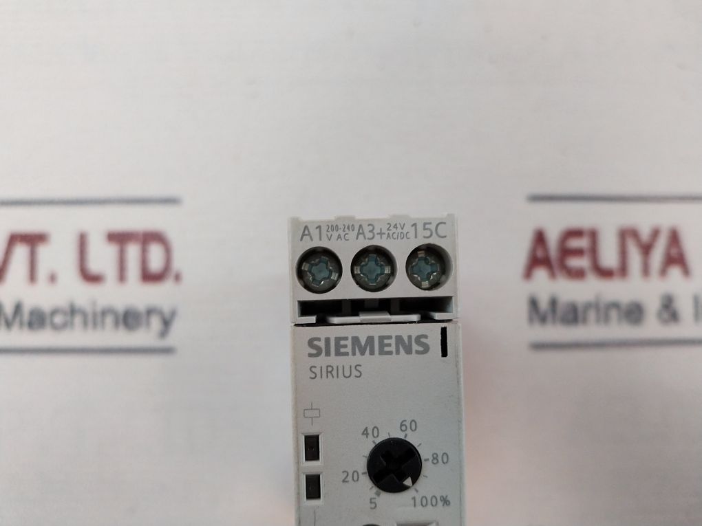 Siemens Sirius 3Rp1525-1Ap30 Time Relay On Delay