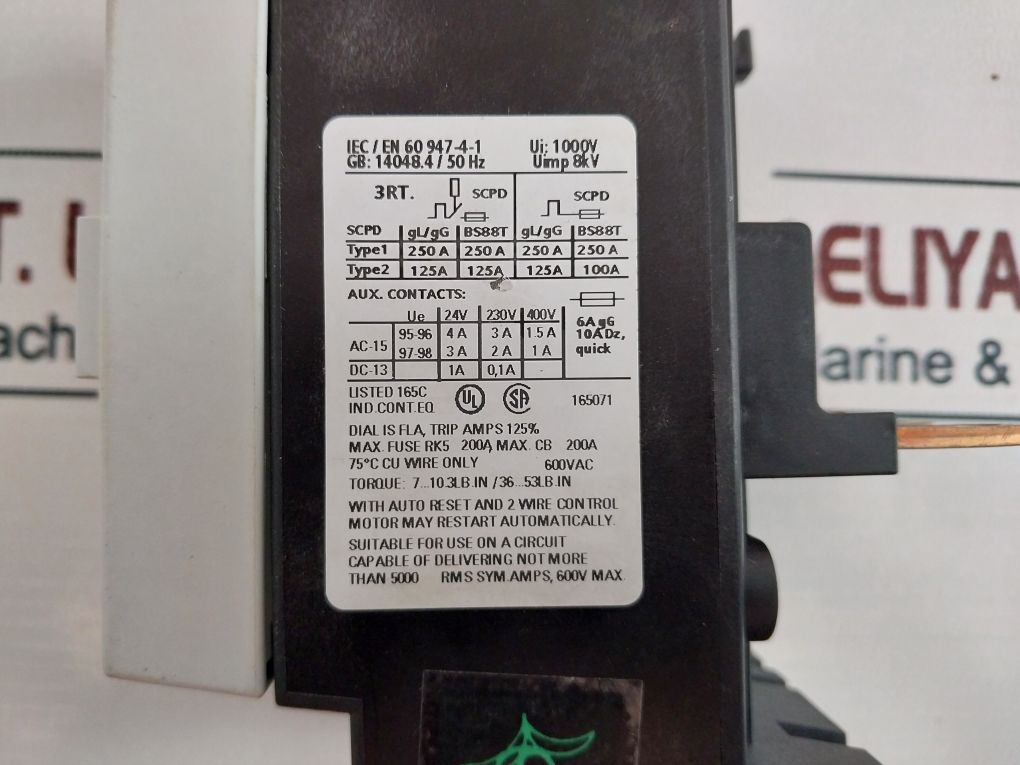 Siemens 3Ru1146-4Hb0