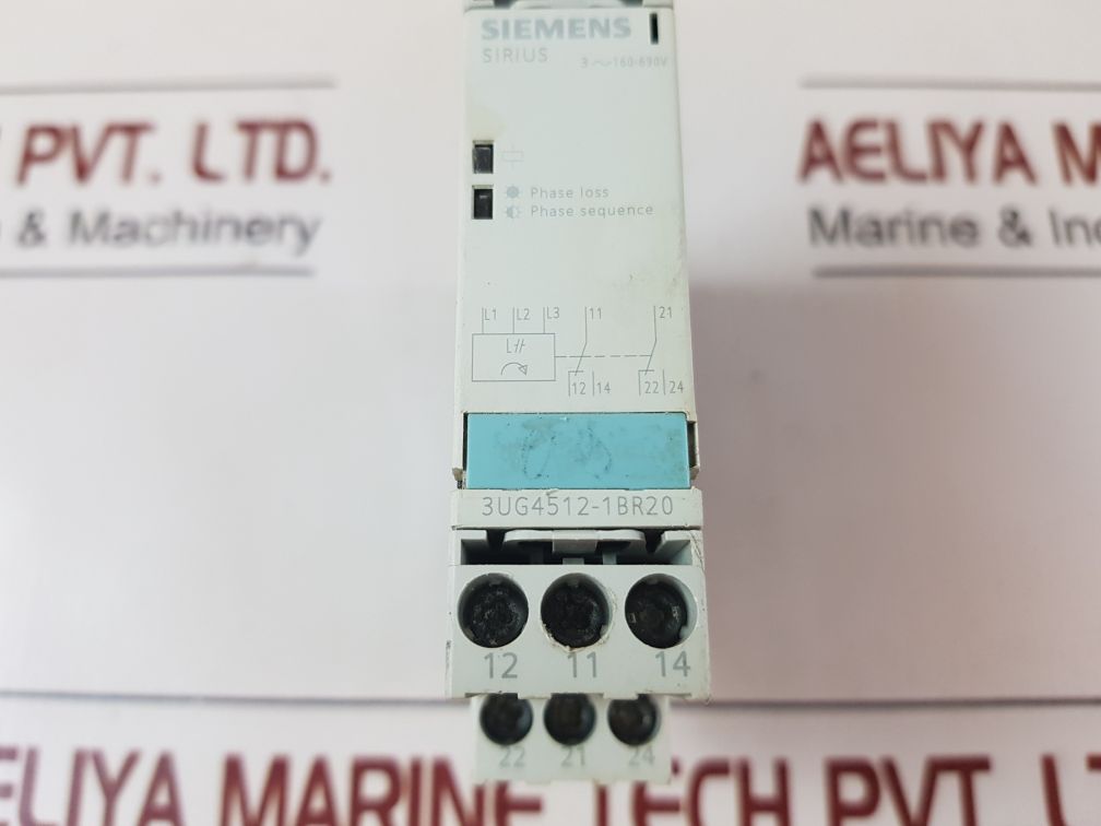 Siemens 3Ug4512-1Br20 Voltage Monitoring Relay