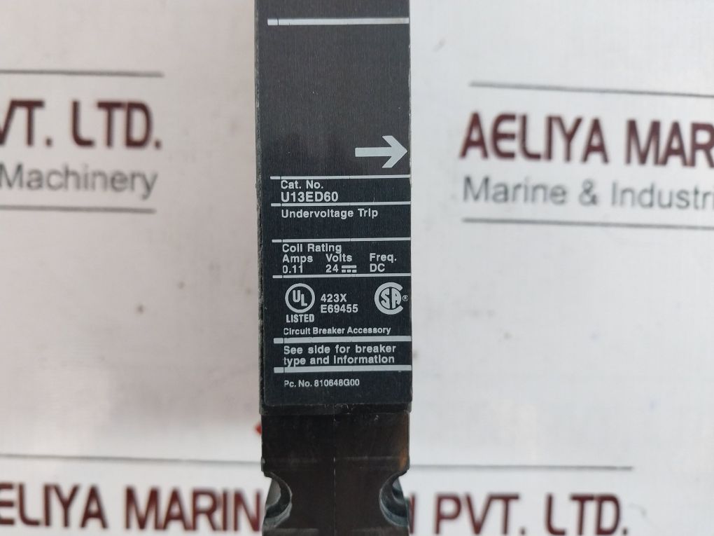 Siemens U13Ed60 Undervoltage Trip