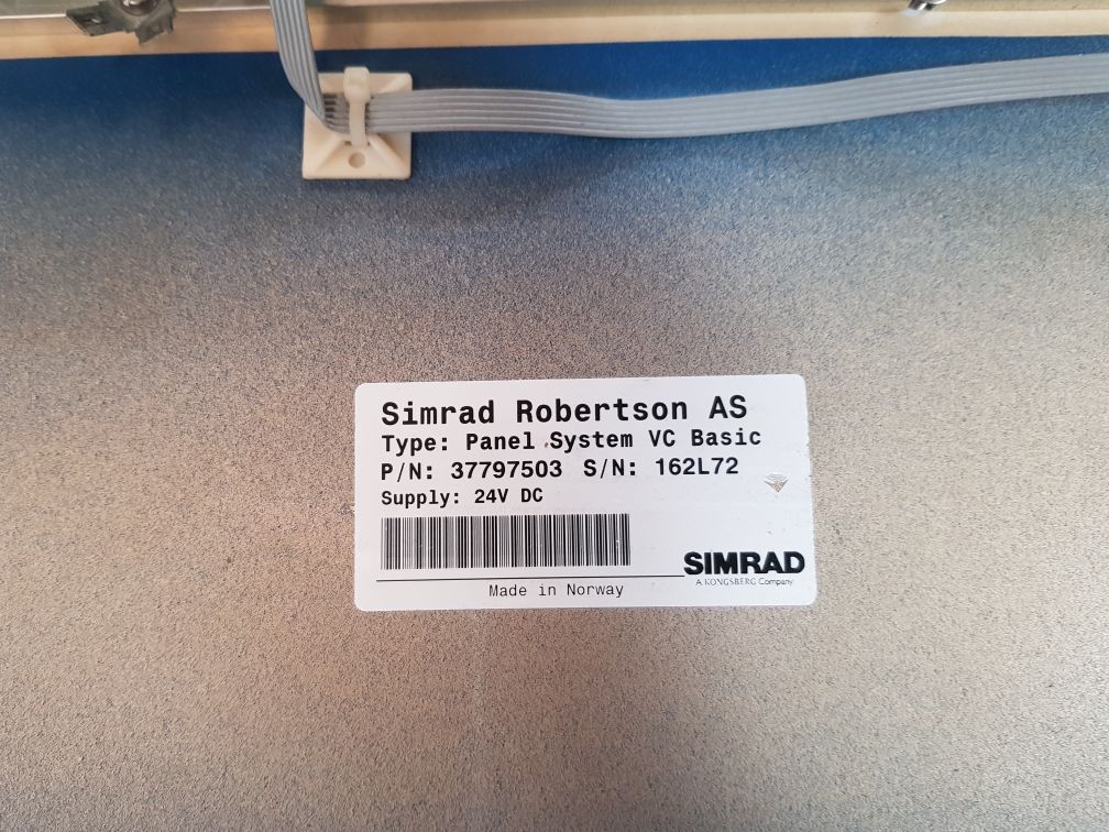 Simrad 37960259 B Panel System Vc Basic 24V Dc