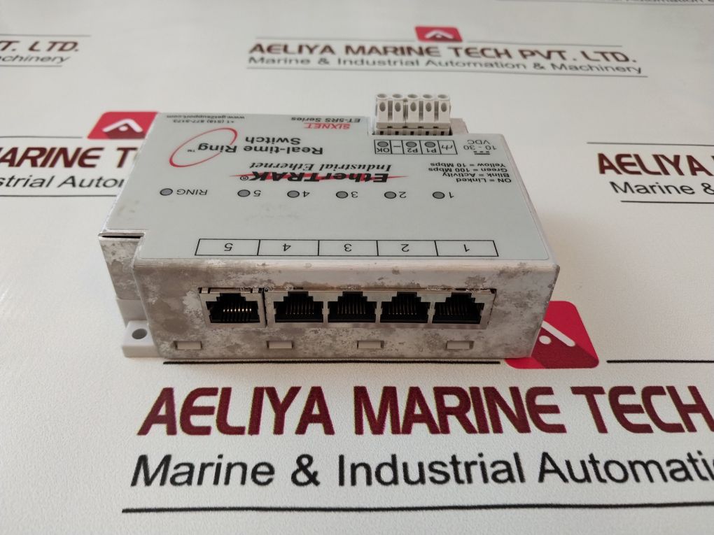 Sixnet Et-5Rs-1-e1 Industrial Ethernet Real-time Ring Switch Et-5Rs