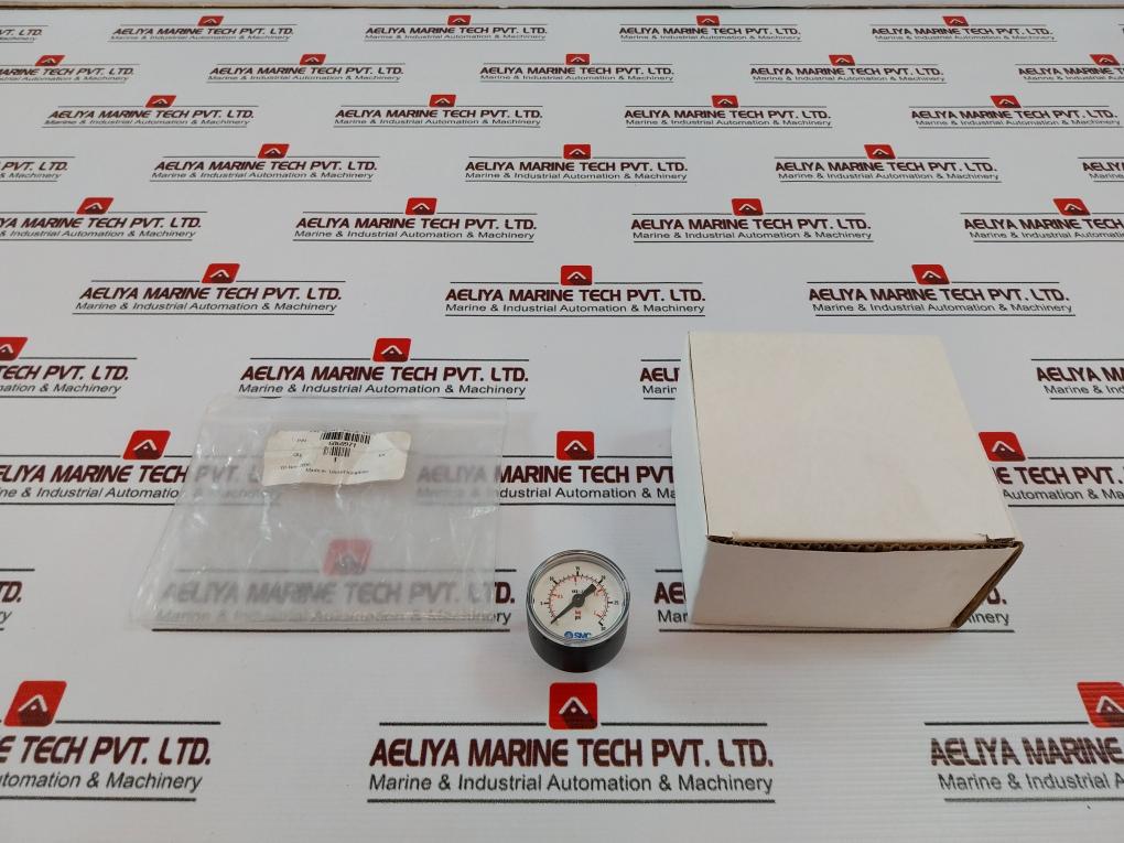 Smc 4K8-2,5 Pressure Gauge 5-30 Psi 6060971