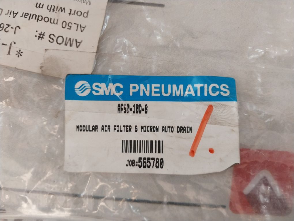 Smc Af50-10D-8 Modular Air Filter 5 Micron Auto Drain