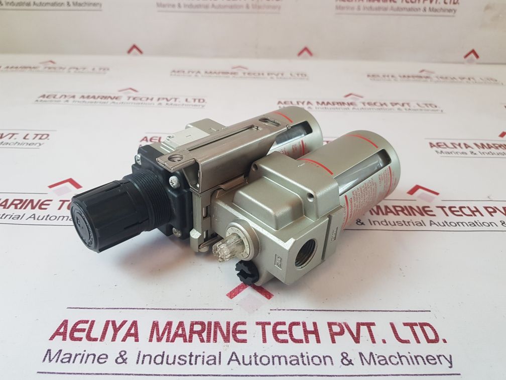Smc Aw40-f04E Filter RegulatorController With Al40-f04 Lubricator