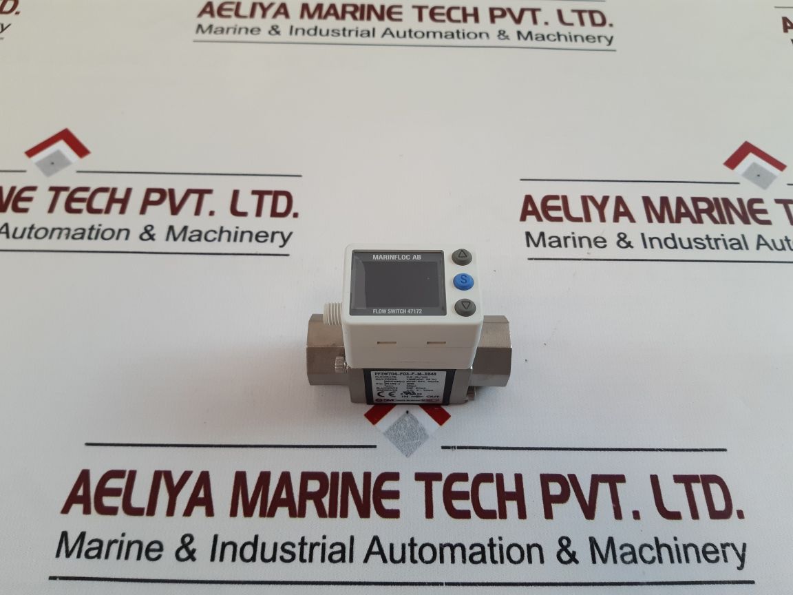 Smc Pf3W704-f03-f-m-x648 Digital Flow Switch