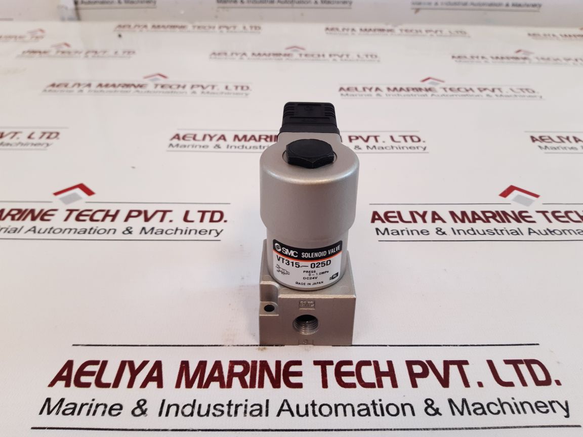Smc Vt315-025D Solenoid Valve 0~1.0 Mpa