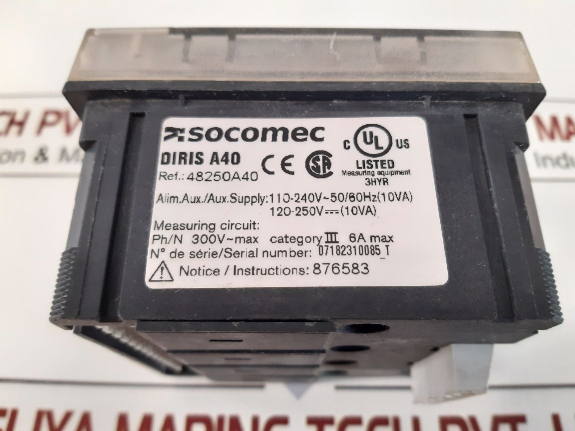 Socomec Diris A40 Multi Function Meter