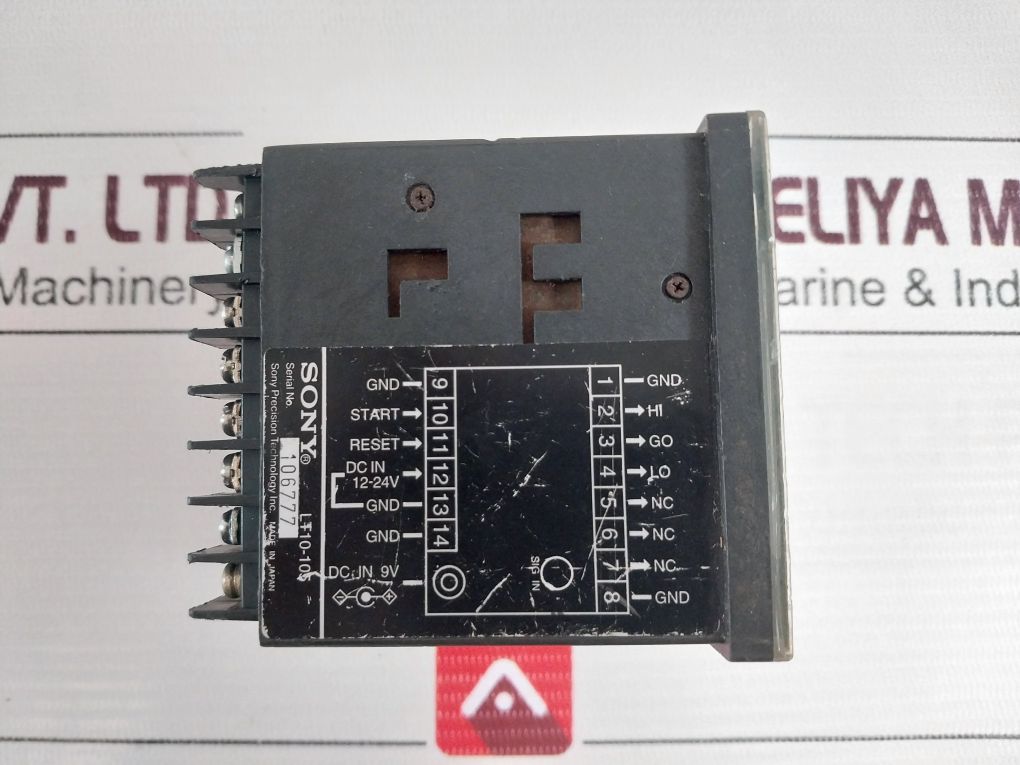 Sony Lt10-105 Digital Display Unit Dc In 9V