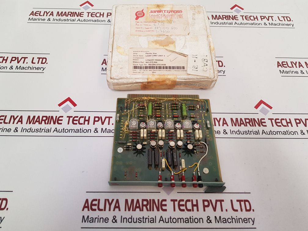 Soren T. Lyngso 993010600 Load Limit Unit 2