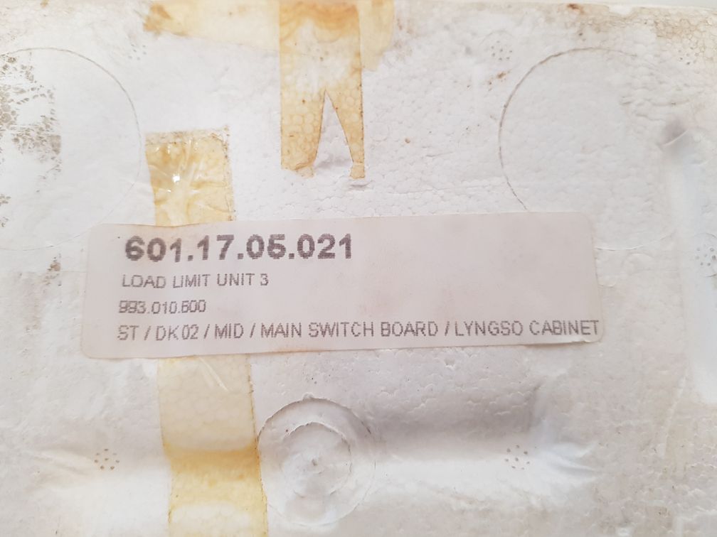 Soren T. Lyngso 993010600 Load Limit Unit 2
