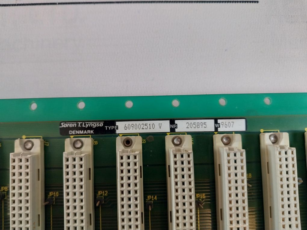 Soren T.Lyngso 609002510 V Gamma Motherboard 12 Positioner