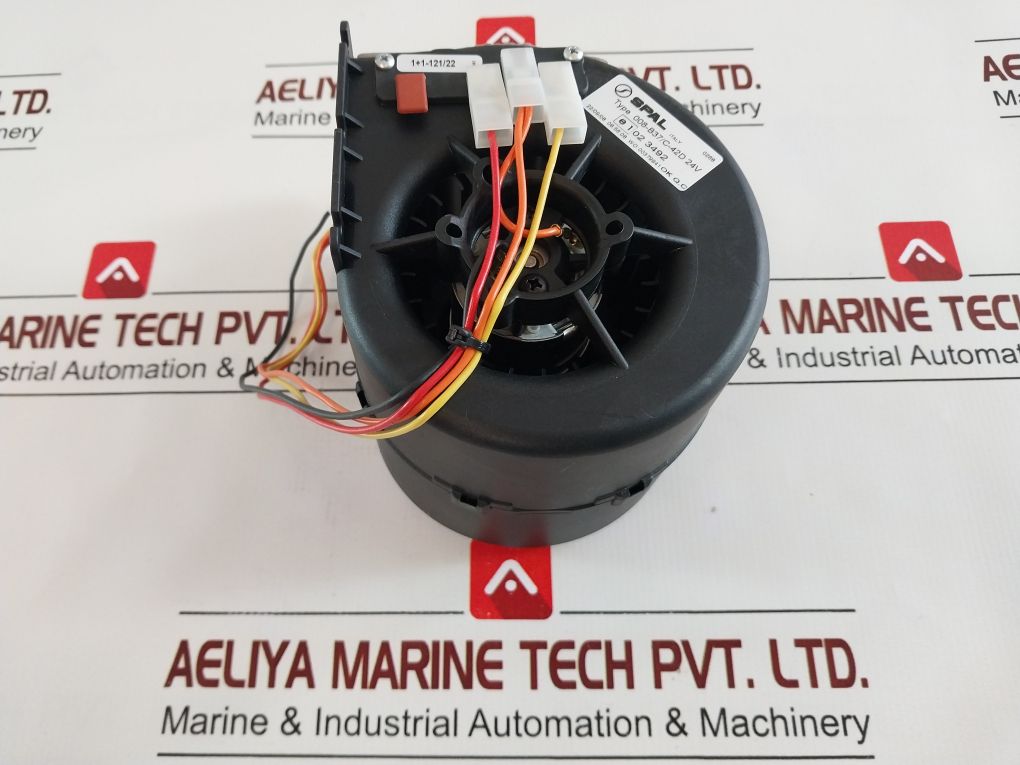 Spal 008-b37/C-42D 24V Defogging For Small Cab Window Fan