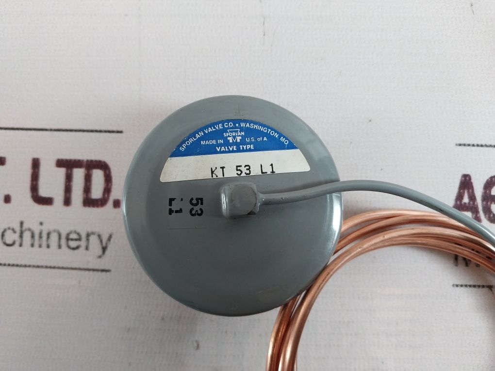 Sporlan Kt-53-l1 Thermostatic Expansion Valve 60” Capillary Tube