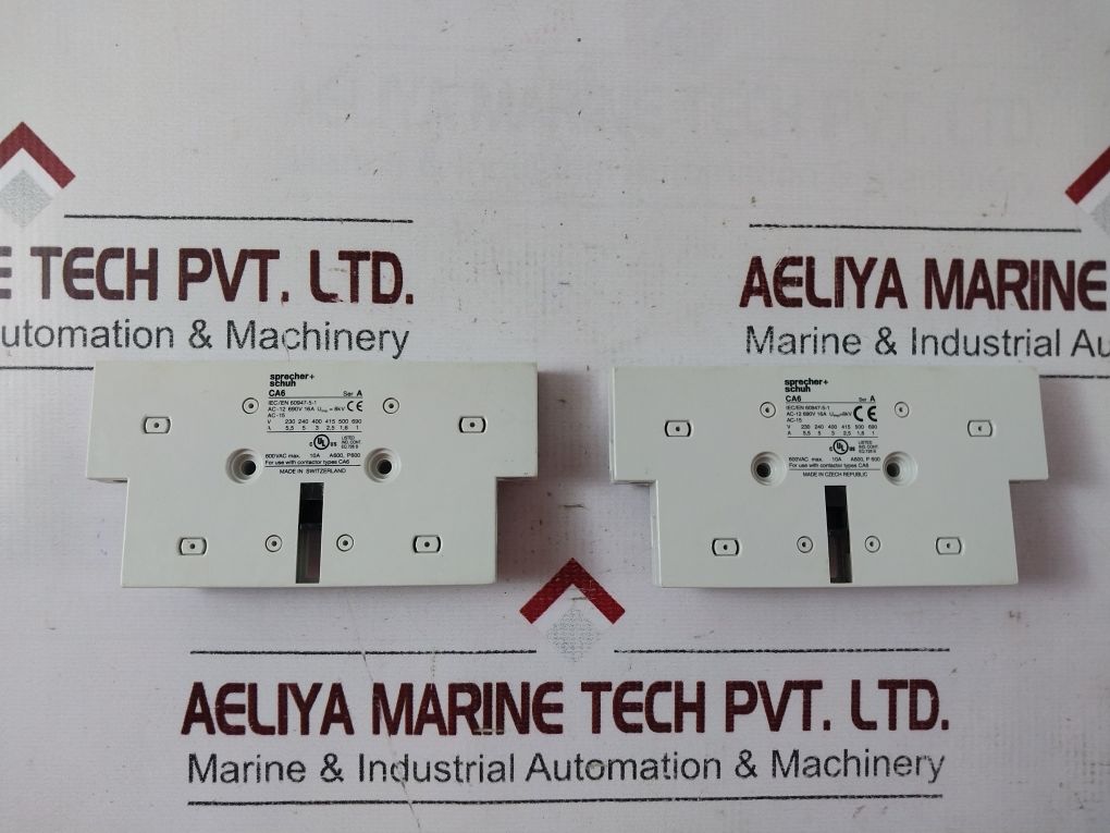 Sprecher+Schuh Ca6 S1-11 Auxilary Contact Block Ser.A