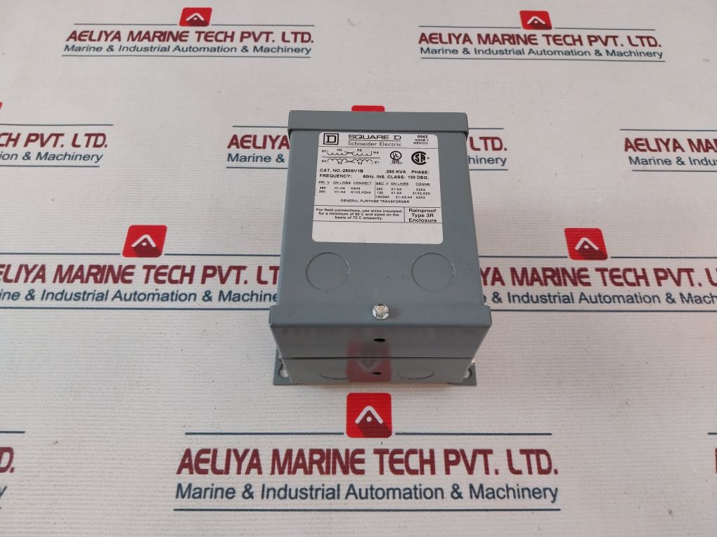 Square D 250Sv1B General Purpose Transformer