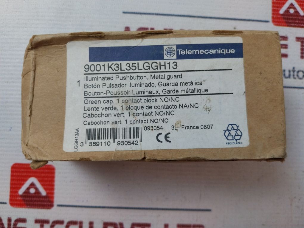 Square D 9001K3L35Lggh13 Illuminated Pushbutton 9C0740600001
