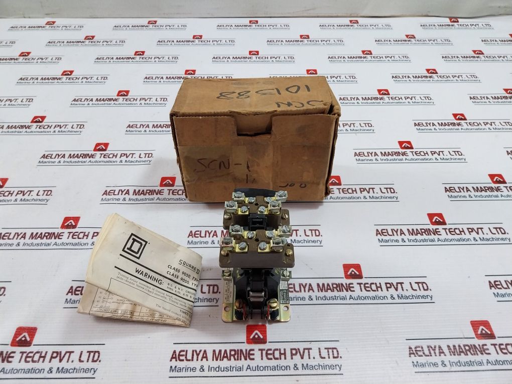 Square D A0-11E Ac Penumatic Timing Relay 600Vac 50/60Hz