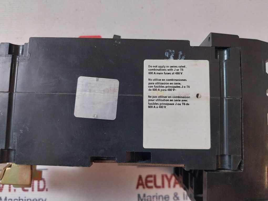 Square D Fh36060 Circuit Breaker 60A 600V