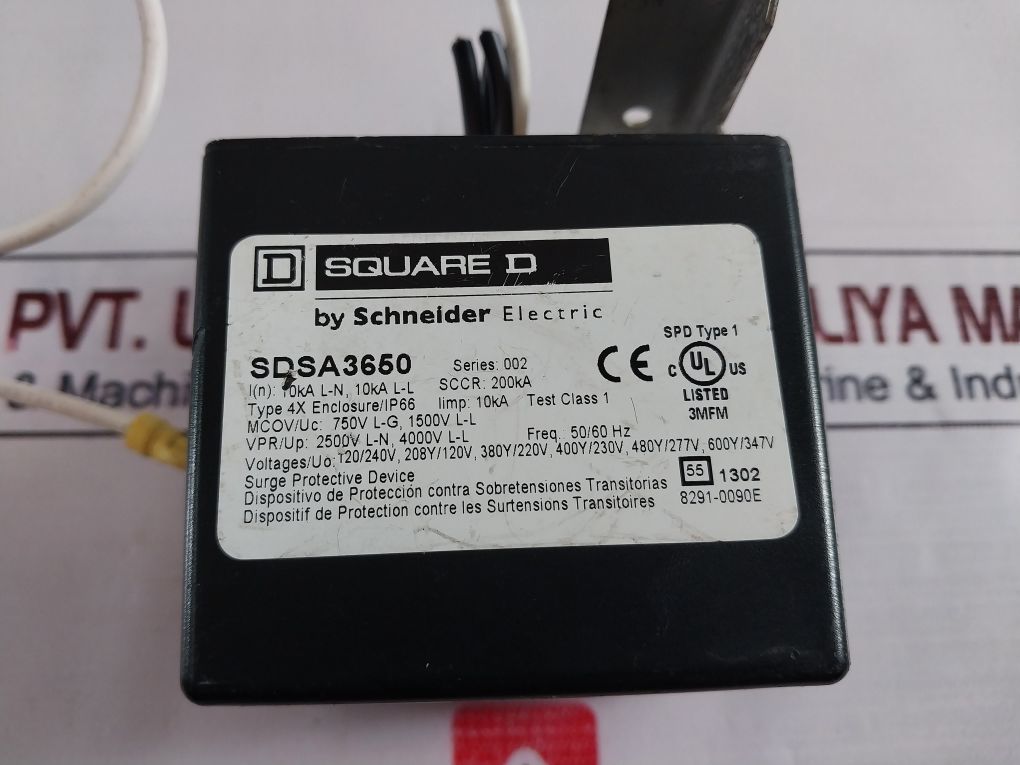Square D Sdsa3650 Surge Protection Device