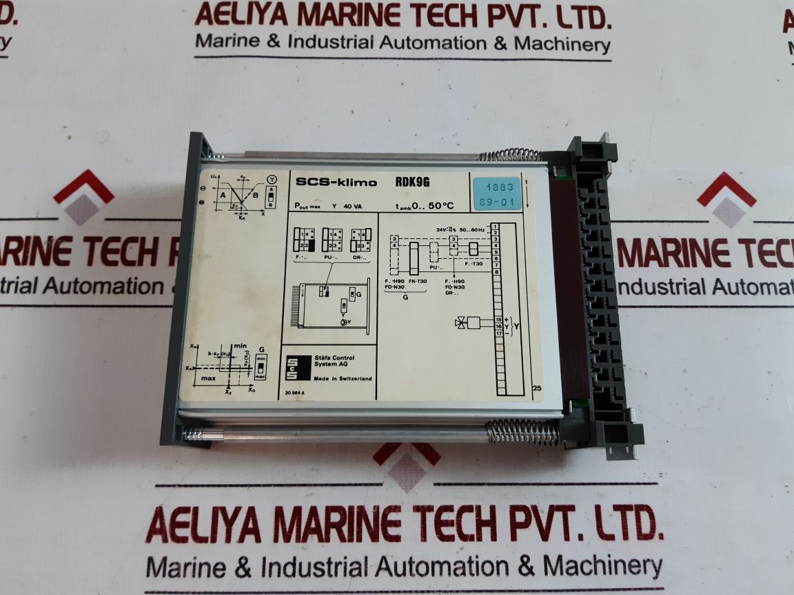 Staefa control system scs-klimo rdk9g controller with box