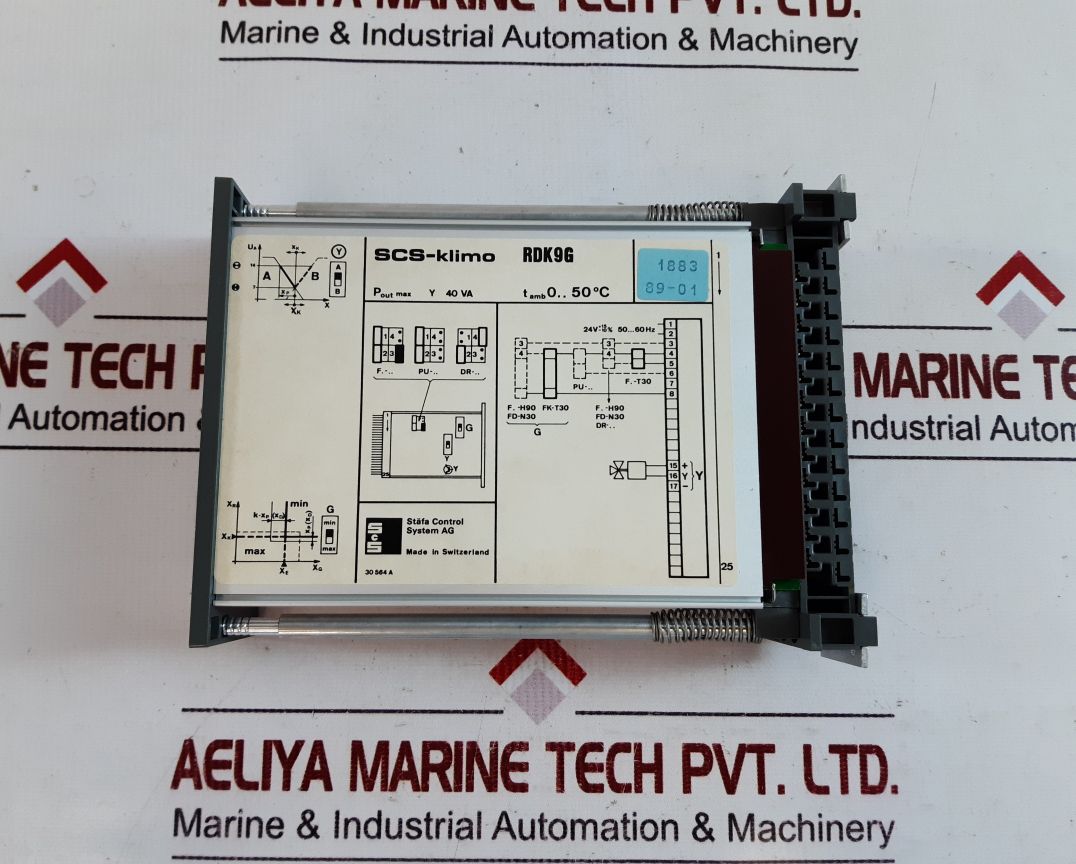 Scs-klimo rdk9g staefa control system