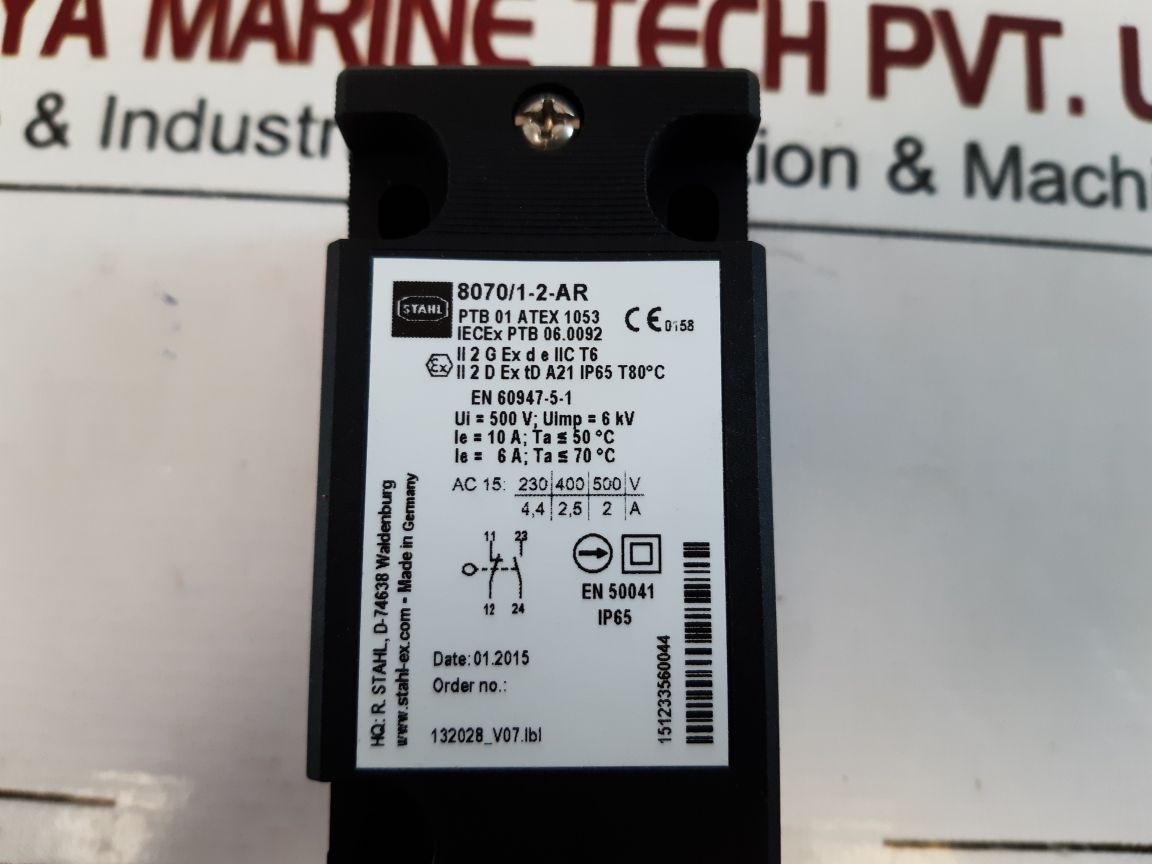 Stahl 80701-2-ar PositionLimit Switch
