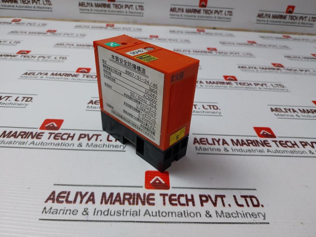 Stahl 8907/51-24/45 Safety Barrier Dc24V Ac500V 35A