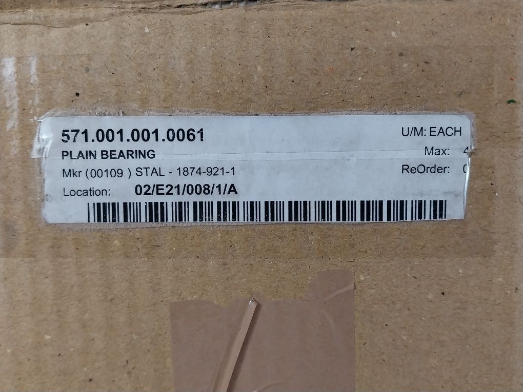 Stal 1874-921-1 Plain Bearing Pb34461