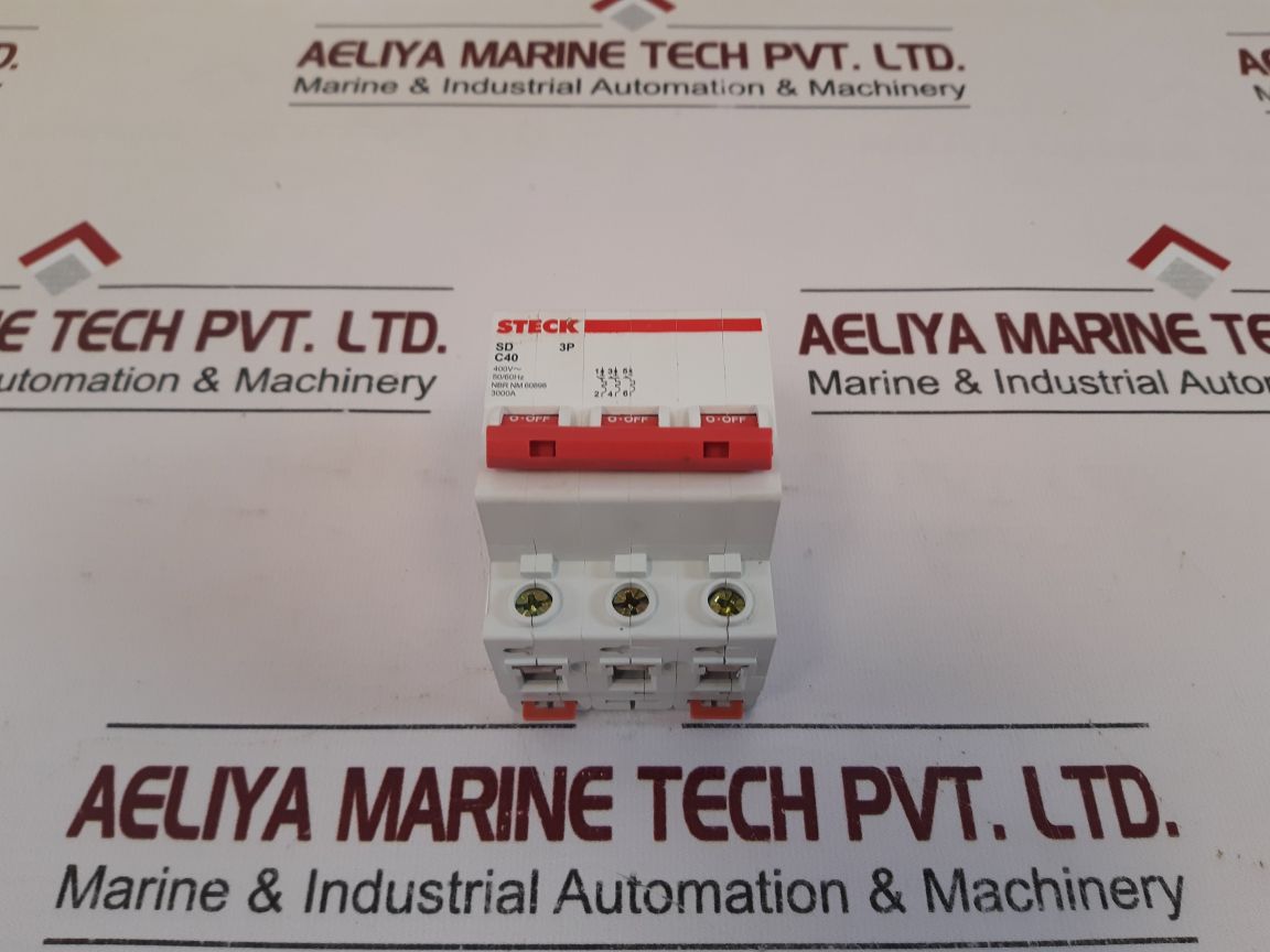 Steck Sd C40 3P Circuit Breaker