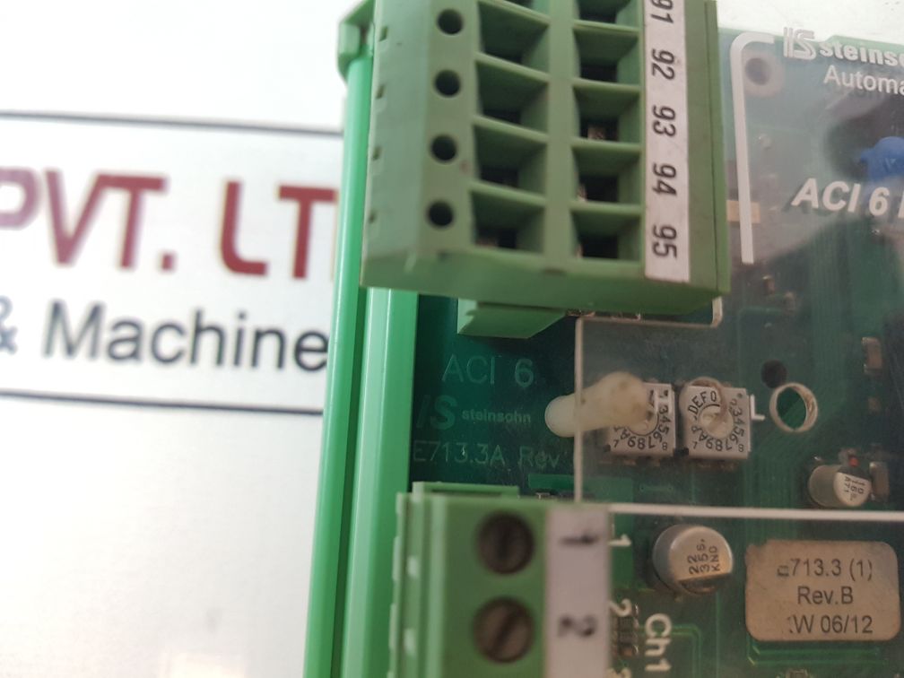 Steinsohn F101007A Plus Analog Current Input Aci 6