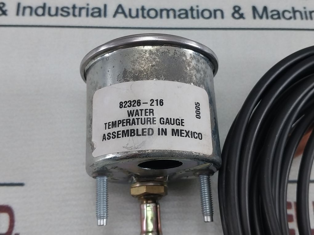 Stewart Warner 82326-216 Water Temperature Gauge With 216" Tube