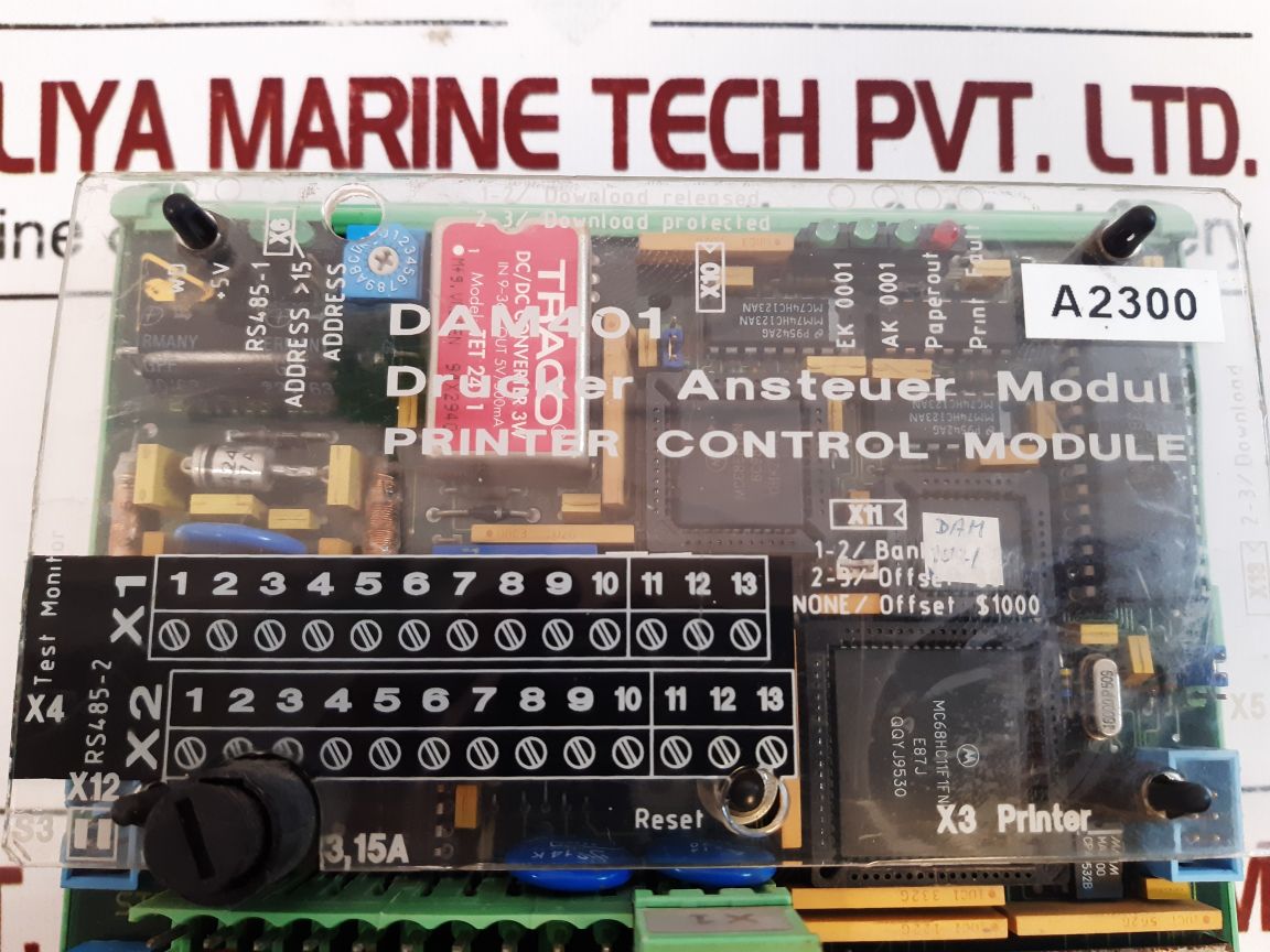 Stn Atlas Dam401 Printer Control Module 271.138 227A