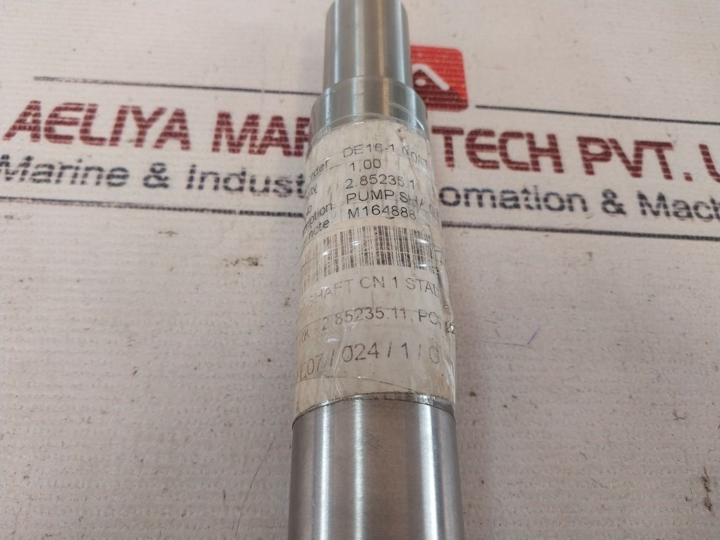 Stork 2.85235.11 Pump Shaft Cn 1 Stall