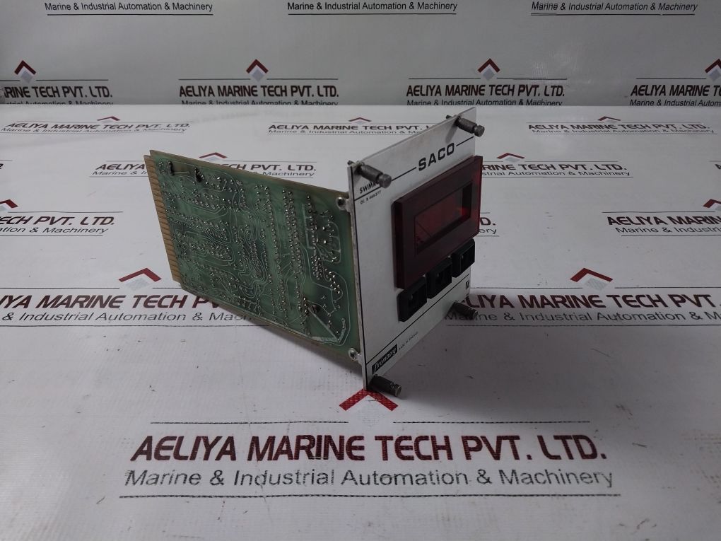 Stromberg Swmr 2J4 Display Module Alarm Handling Unit Swmz 2076.1C